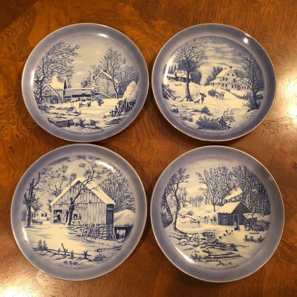 Other - 4 vintage collectible plates